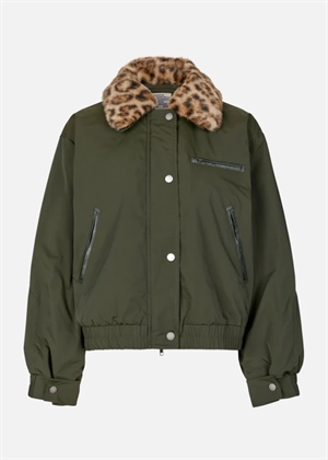 Bronte jakke Rosin Green Leopard Baum Und Pferdgarten